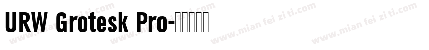URW Grotesk Pro字体转换